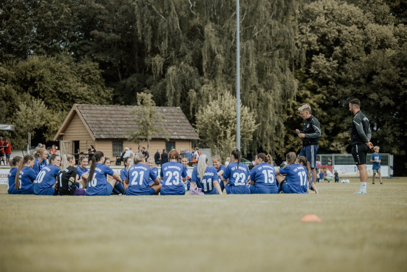 Damenmannschaft des TSV Hainsfarth beim Jubiläumswochenende 2024