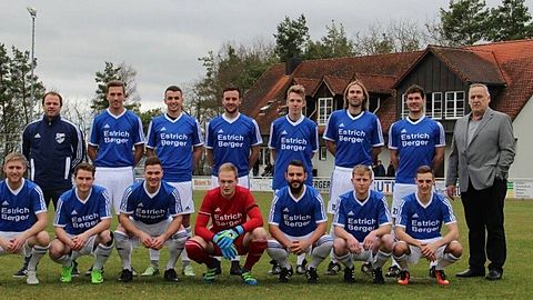 Mannschaft des TSV Hainsfarth während des Umbruchs 2016/17